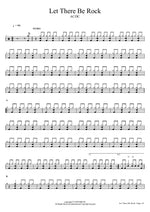 Let There Be Rock - AC/DC drum sheet music
