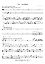 Take the Time Dream Theater Full Drum Transcription / Drum Sheet Music COPYDRUM