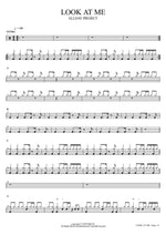 Look at Me - Allday Project drum sheet music