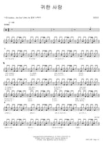Precious Love (귀한 사랑) Chae Jung An (채정안) Full Drum Transcription / Drum Sheet Music COPYDRUM