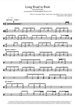 Long Road to Ruin Foo Fighters Full Drum Transcription / Drum Sheet Music Realsongbook