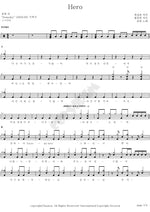 Hero (hero) YOUNHA (윤하) Full Drum Transcription / Drum Sheet Music COPYDRUM