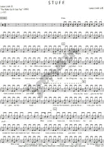 The Stuff Lasse Lindh Full Drum Transcription / Drum Sheet Music COPYDRUM