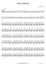 Wait a Minute! Willow Smith Full Drum Transcription / Drum Sheet Music COPYDRUM