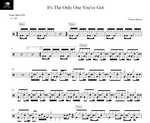It's the Only One You've Got 3 Doors Down Full Drum Transcription / Drum Sheet Music Drum Sheet MX