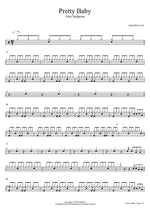 Pretty Baby - Alex Sampson drum sheet music