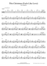 This Christmas (Feels Like Love) - Alex Sampson drum sheet music