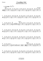 Cornflake Girl - Tori Amos drum sheet music