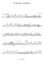 It's My Life - Paul Anka drum sheet music