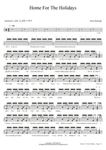 Home for the Holidays Brian McKnight Full Drum Transcription / Drum Sheet Music COPYDRUM