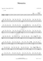 Memories (Memories) Spotlight (스포트라이트) Full Drum Transcription / Drum Sheet Music COPYDRUM