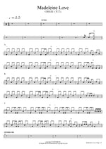Madeleine Love CHEEZE (치즈) Full Drum Transcription / Drum Sheet Music COPYDRUM
