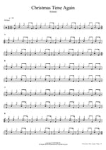 Christmas Time Again - Ashanti drum sheet music