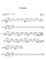 This Killer Blackfield Full Drum Transcription / Drum Sheet Music Jaslow Drum Sheets