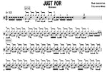 Just For Nickelback Full Drum Transcription / Drum Sheet Music Titus van der Woude
