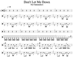 Don't Let Me Down (feat. Daya) The Chainsmokers Full Drum Transcription / Drum Sheet Music Cyril Mayer
