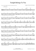 Tonight Belongs to You Company of the Prom: A New Musical Full Drum Transcription / Drum Sheet Music COPYDRUM
