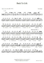 Back to Life The Goodnight Full Drum Transcription / Drum Sheet Music COPYDRUM