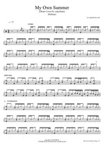 My Own Summer (Drum Cover) Deftones Full Drum Transcription / Drum Sheet Music COPYDRUM