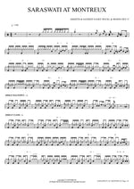 Saraswati at Montreux (feat. Mohini Dey & Dave Weckl) Abhijith P. S. Nair and Sandeep Mohan Full Drum Transcription / Drum Sheet Music COPYDRUM