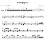 Fiesta Pagana Mägo de Oz Full Drum Transcription / Drum Sheet Music Franki Bio