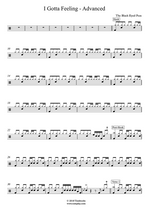 I Gotta Feeling - Black Eyed Peas drum sheet music