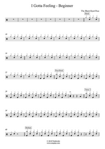 I Gotta Feeling - Black Eyed Peas drum sheet music