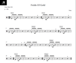 Fields of Gold Sting Full Drum Transcription / Drum Sheet Music Drum Sheet MX