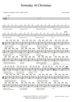 Someday at Christmas Stevie Wonder Full Drum Transcription / Drum Sheet Music COPYDRUM