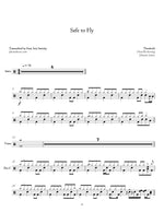 Safe to Fly Threshold Full Drum Transcription / Drum Sheet Music Jaslow Drum Sheets