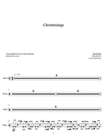 Christenings Blackfield Full Drum Transcription / Drum Sheet Music Jaslow Drum Sheets