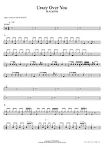 Crazy Over You - Blackpink (블랙핑크) drum sheet music