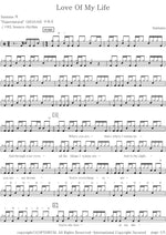 love of my life Santana Full Drum Transcription / Drum Sheet Music COPYDRUM