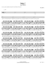 http (Feat. SWRY) POLi Full Drum Transcription / Drum Sheet Music COPYDRUM