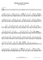 Hollywood Action - Boynextdoor drum sheet music