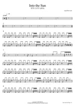 Into the Sun - BTS (방탄소년단) drum sheet music