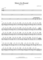 Merry Go Round - BTS (방탄소년단) drum sheet music