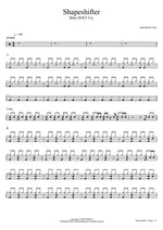 Shapeshifter - Baby Dont Cry drum sheet music