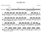 Let Her Go Passenger Full Drum Transcription / Drum Sheet Music Franki Bio