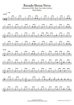 Recado Bossa Nova Hank Mobley Full Drum Transcription / Drum Sheet Music COPYDRUM