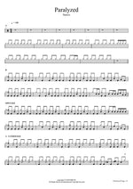 Paralyzed Sueco Full Drum Transcription / Drum Sheet Music COPYDRUM