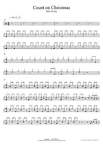 Count on Christmas - Bebe Rexha drum sheet music