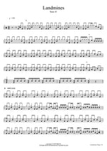 Landmines Sum 41 Full Drum Transcription / Drum Sheet Music COPYDRUM