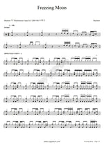 Freezing Moon Mayhem Full Drum Transcription / Drum Sheet Music COPYDRUM