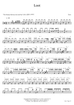 Loot Nerve Full Drum Transcription / Drum Sheet Music COPYDRUM