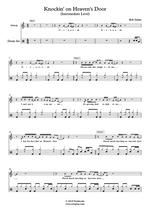 Knockin' on Heaven's Door - Bob Dylan drum sheet music