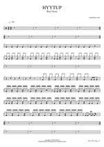 HYYTUP - Boys Noize drum sheet music