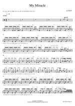 My Miracle CNBLUE (씨엔블루) Full Drum Transcription / Drum Sheet Music COPYDRUM