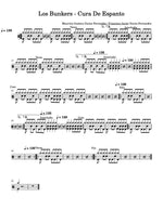 Cura De Espanto Los Bunkers Full Drum Transcription / Drum Sheet Music Carlos Dias Aidos