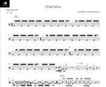 I Feel Alive (A Minecraft Movie) Jack Black Full Drum Transcription / Drum Sheet Music Drum Sheet MX